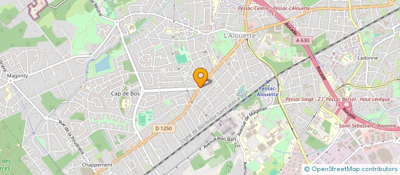 localisation de l'entreprise LILA à PESSAC