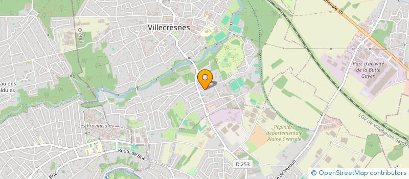 localisation de l'entreprise LILA  VILLECRESNES