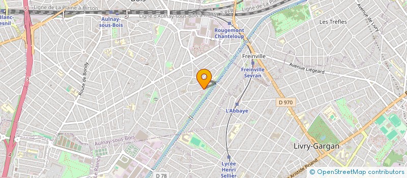 localisation de l'entreprise LILA à AULNAY-SOUS-BOIS