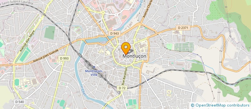 localisation de l'entreprise LILA à MONTLUCON