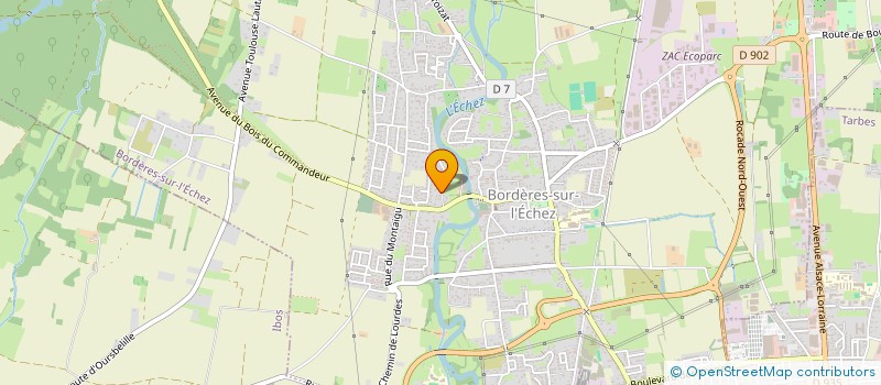 localisation de l'entreprise LILA  BORDERES-SUR-L'ECHEZ