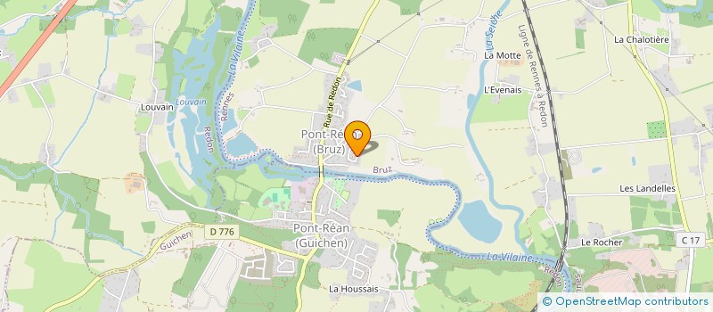 localisation de l'entreprise LILA  BRUZ