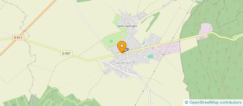 localisation de l'entreprise LILA  SAIZERAIS