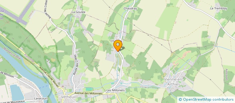 localisation de l'entreprise LILA  VIENNE-EN-ARTHIES