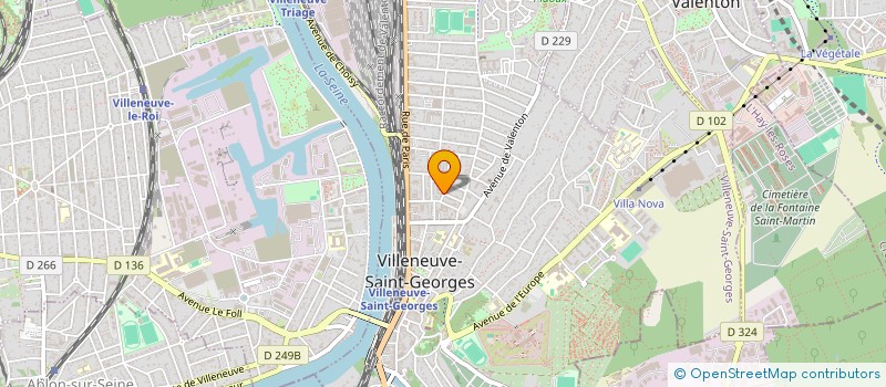 localisation de l'entreprise LILA BAT à VILLENEUVE-SAINT-GEORGES