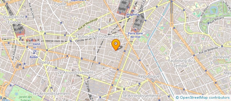 localisation de l'entreprise LILA COMMUNICATION  PARIS