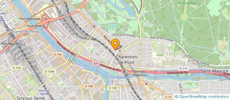 localisation de l'entreprise LILA CONSULTING à CHARENTON-LE-PONT