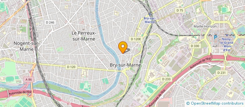 localisation de l'entreprise LILA FINANCE à BRY-SUR-MARNE