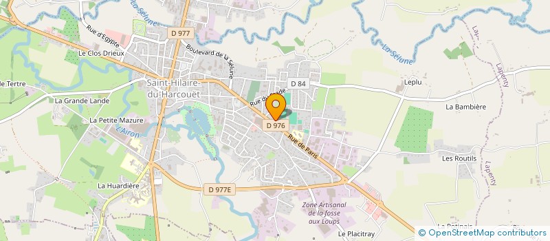 localisation de l'entreprise LILA GABIN  SAINT-HILAIRE-DU-HARCOUET