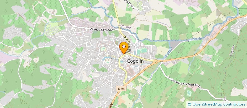 localisation de l'entreprise LILA MAY BY FLEUR  COGOLIN