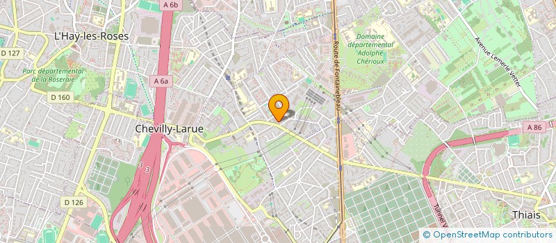 localisation de l'entreprise LILABOC  CHEVILLY-LARUE