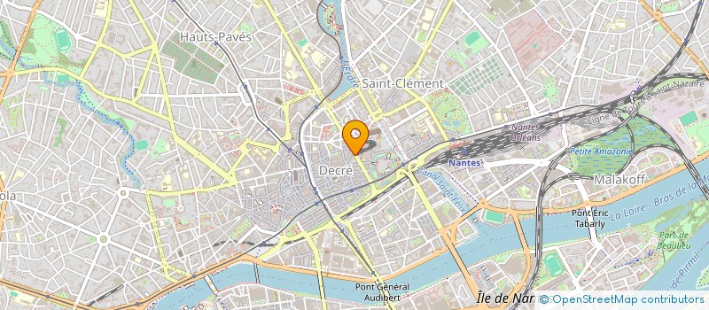 localisation de l'entreprise LILABOX à NANTES