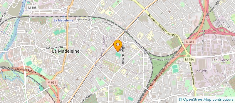 localisation de l'entreprise LILAC W  LILLE