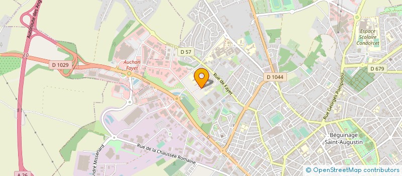 localisation de l'entreprise LILAEA à SAINT-QUENTIN