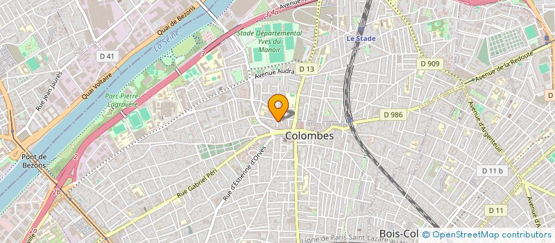 localisation de l'entreprise LILALUNE ETC. à COLOMBES