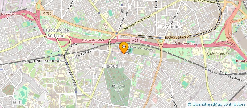 localisation de l'entreprise LILALYSA à LILLE