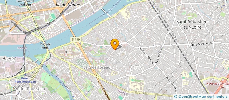 localisation de l'entreprise LILAMAR à SAINT-SEBASTIEN-SUR-LOIRE