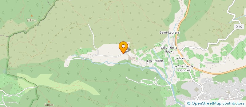 localisation de l'entreprise LILANA  CUERS