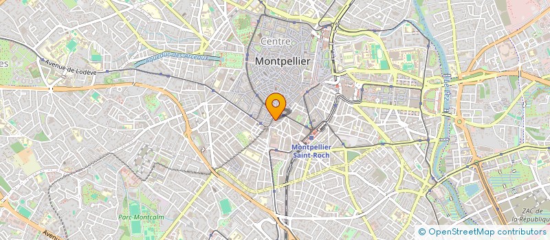 localisation de l'entreprise LILAROSA à MONTPELLIER
