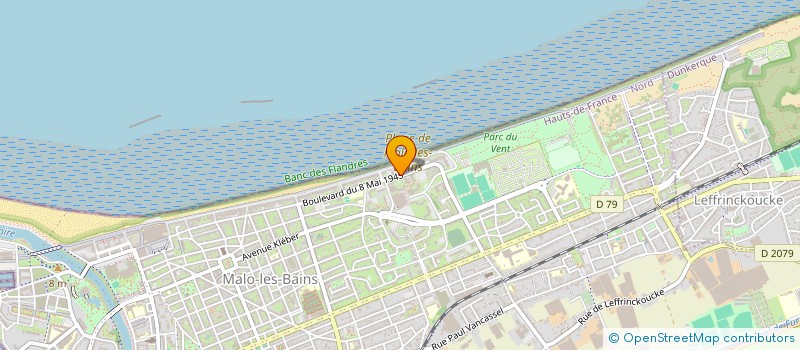 localisation de l'entreprise LILAROSE à DUNKERQUE