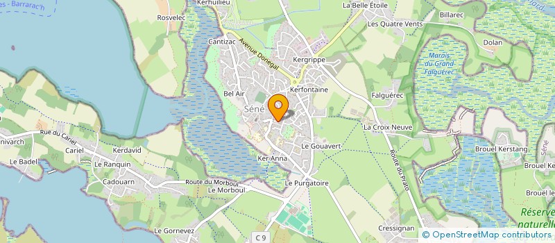 localisation de l'entreprise LILAS  SENE