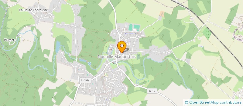 localisation de l'entreprise LILAS  NOUAILLE-MAUPERTUIS