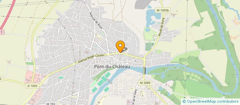 localisation de l'entreprise LILAS  PONT-DU-CHATEAU