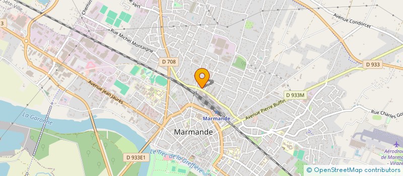 localisation de l'entreprise LILAS  MARMANDE