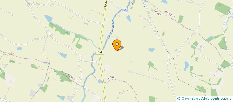 localisation de l'entreprise LILAS  MONTIRON