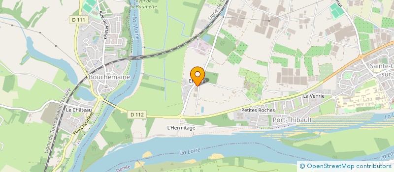 localisation de l'entreprise LILAS  SAINTE-GEMMES-SUR-LOIRE