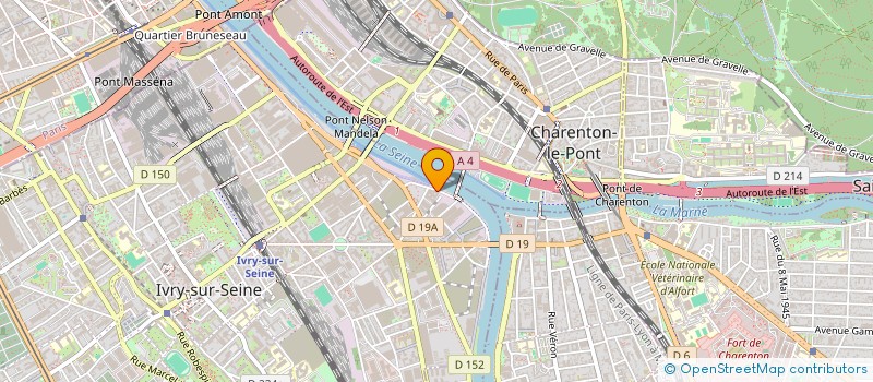 localisation de l'entreprise LILAS BOHEME  MAISONS-ALFORT