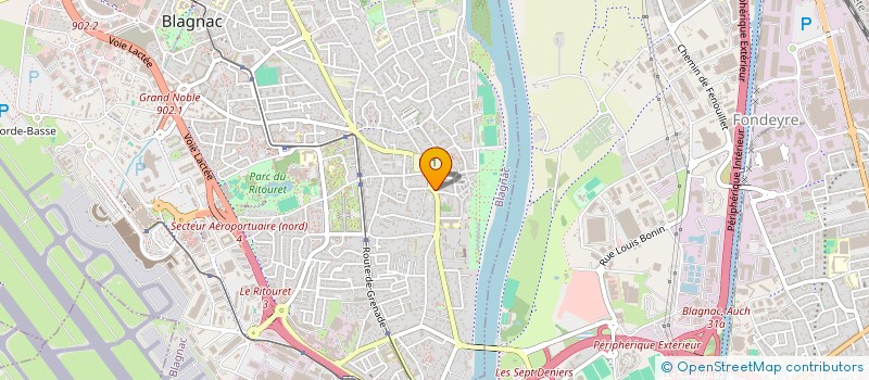 localisation de l'entreprise LILAS PAMPA à BLAGNAC