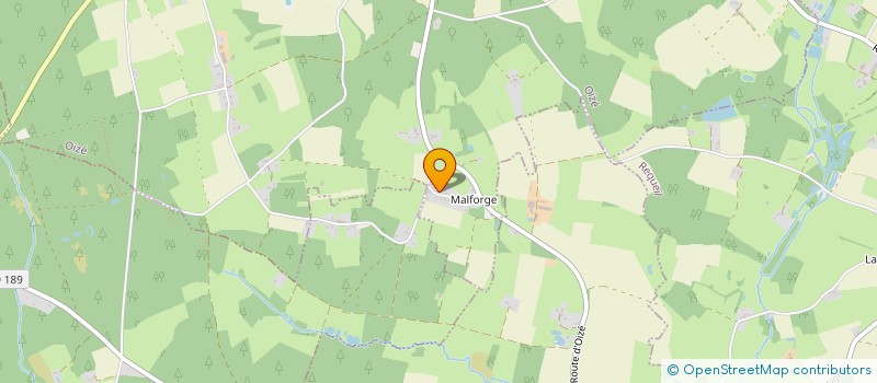 localisation de l'entreprise LILAS VERT  OIZE