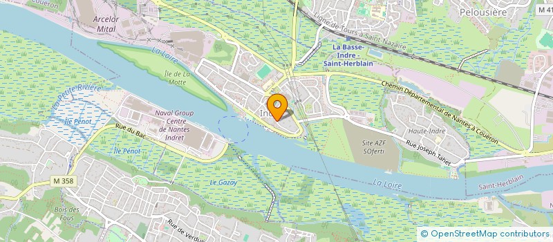 localisation de l'entreprise LILASILU  INDRE