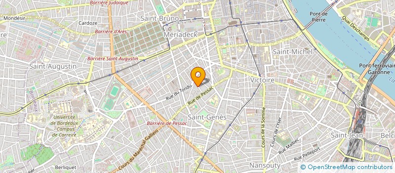 localisation de l'entreprise LILASPMG1  BORDEAUX