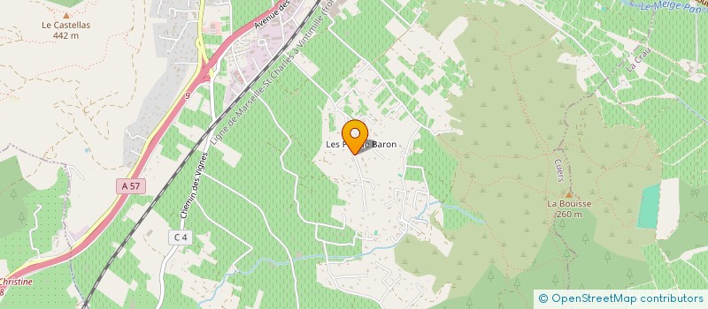localisation de l'entreprise LILAUGUET à CUERS