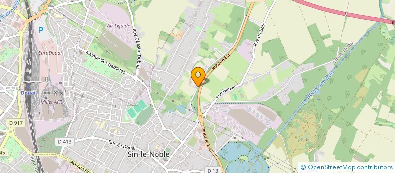 localisation de l'entreprise LILCD  SIN-LE-NOBLE