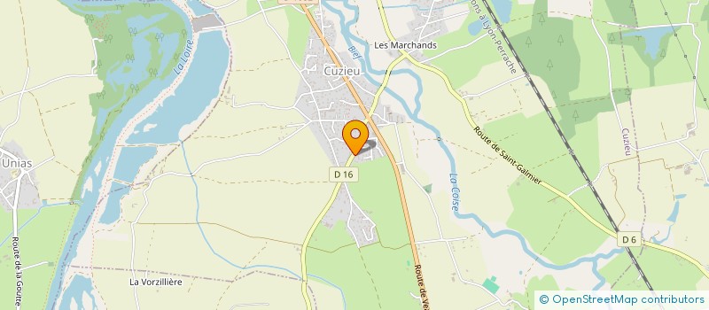 localisation de l'entreprise LILDEL  CUZIEU