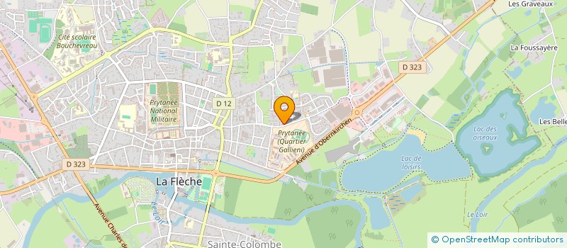 localisation de l'entreprise LILDEN à LA FLECHE
