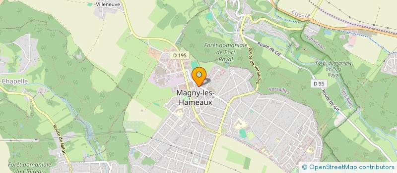 localisation de l'entreprise LILEA  MAGNY-LES-HAMEAUX