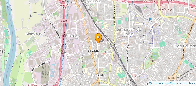 localisation de l'entreprise LILEMA  TOULOUSE