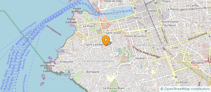 localisation de l'entreprise LILESIA à MARSEILLE