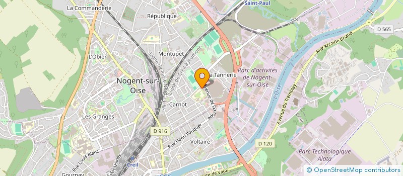 localisation de l'entreprise LILI  NOGENT-SUR-OISE