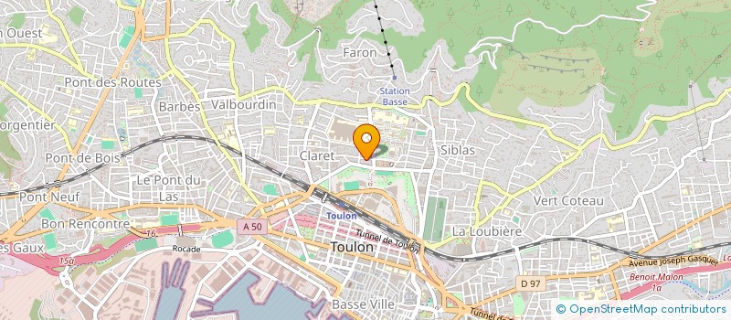 localisation de l'entreprise LILI  TOULON