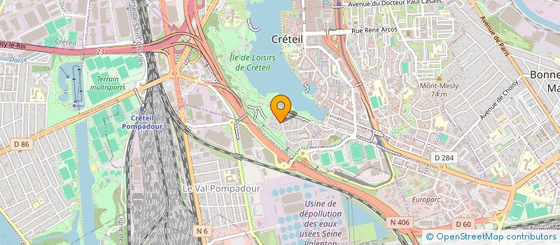 localisation de l'entreprise LILI à CRETEIL