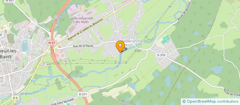 localisation de l'entreprise LILI  FROIDECONCHE