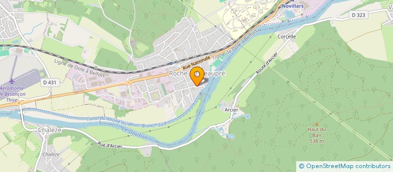 localisation de l'entreprise LILI  GENNES