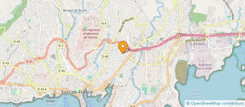 localisation de l'entreprise LILI  FORT-DE-FRANCE