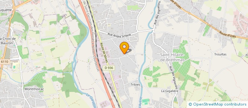 localisation de l'entreprise LILI  SAINT-HILAIRE-DE-BRETHMAS