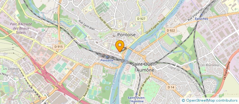 localisation de l'entreprise LILI COIFFURE  PONTOISE